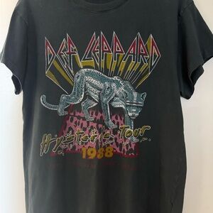 Daydreamer Def Leppard Hysteria Tour 1988 T-Shirt